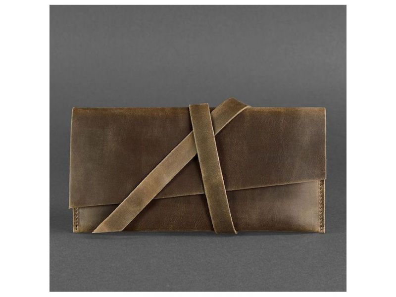 Кожаный тревел-кейс Voyager 1.2 темно-коричневый Crazy Horse, фото 4