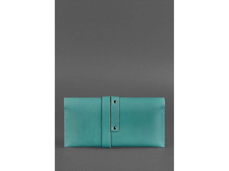 Кожаный женский тревел-кейс Voyager 1.2 Бирюзовый, фото 3