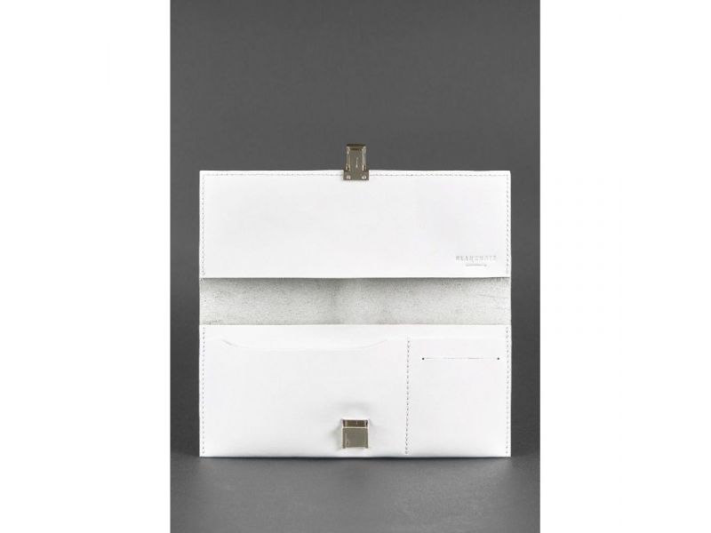 Кожаный женский тревел-кейс Journey 2.0 Белый, фото 3