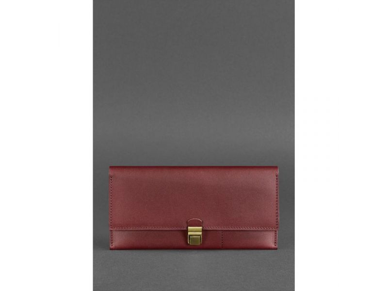 Кожаный тревел-кейс Journey 2.0 Krast бордовый, фото 1