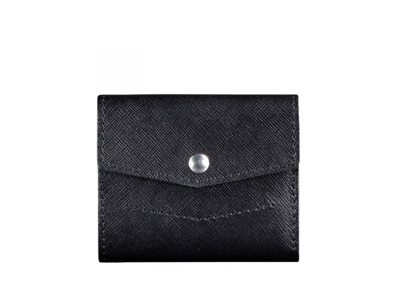 Кожаный кошелек 2.1 черный Blackwood, фото 6