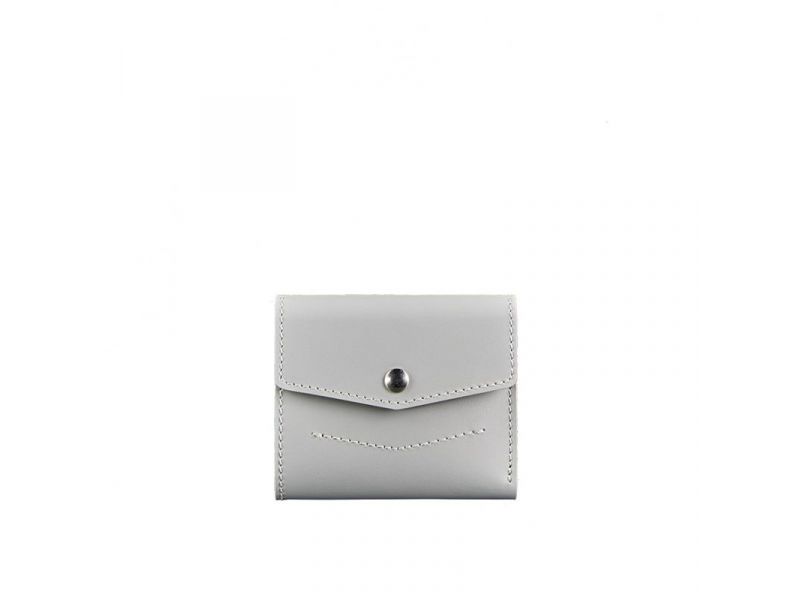 Женский кожаный кошелек 2.1 Серый, фото 6