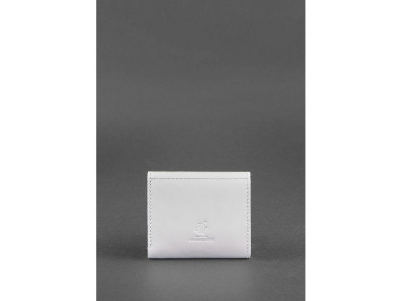 Женский кожаный кошелек 2.1 Белый, фото 4