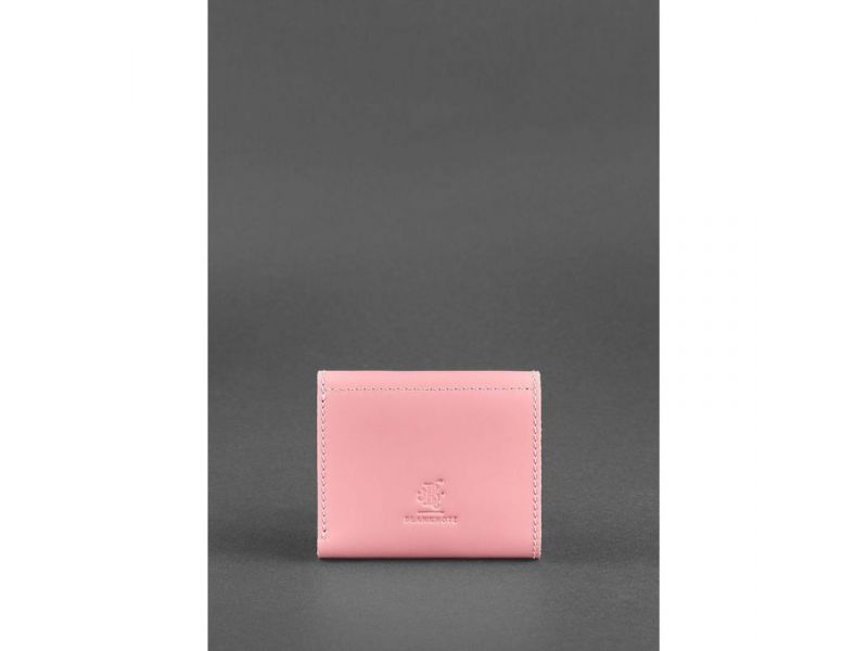 Женский кожаный кошелек 2.1 Розовый, фото 4