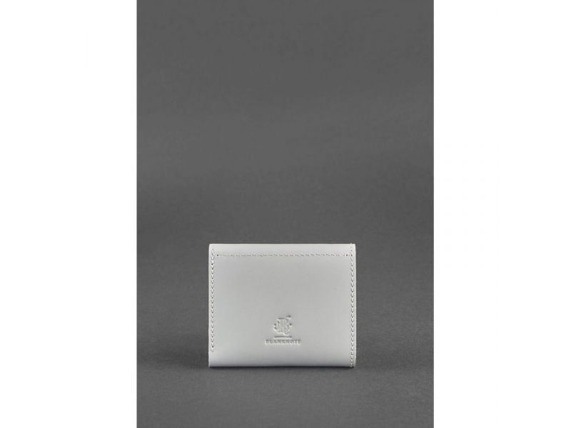 Женский кожаный кошелек 2.1 Серый, фото 4