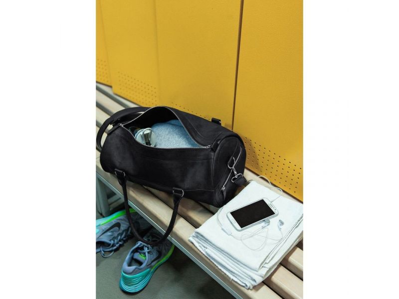 Кожаная сумка Harper черная Crazy Horse, фото 8