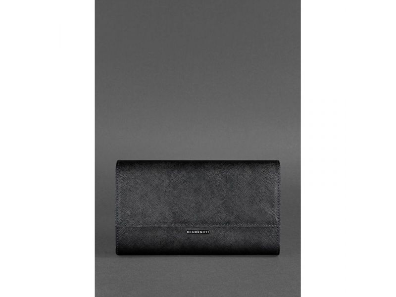 Женская кожаная сумка-трансформер черная Blackwood, фото 2