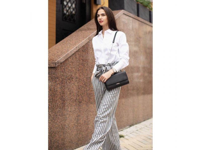 Женская кожаная сумка-трансформер черная Blackwood, фото 1