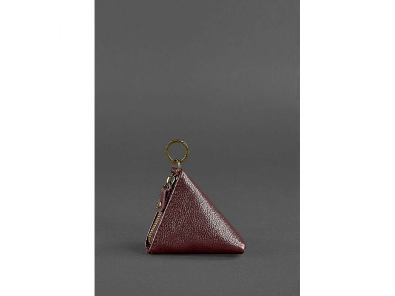Женская кожаная монетница 2.0 Пирамида Марсала, фото 1