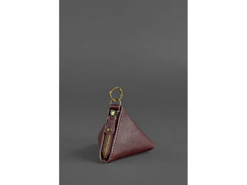 Женская кожаная монетница 2.0 Пирамида Марсала, фото 2
