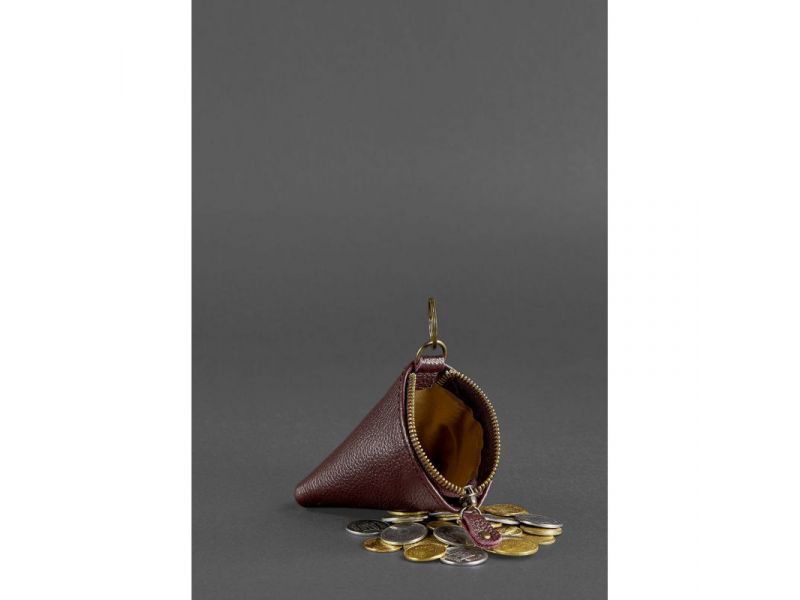 Женская кожаная монетница 2.0 Пирамида Марсала, фото 3