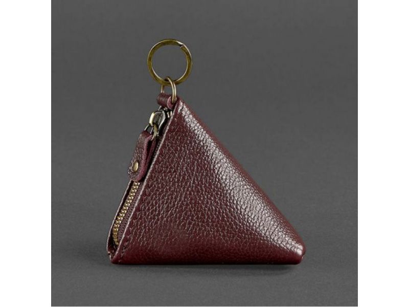 Женская кожаная монетница 2.0 Пирамида Марсала, фото 4