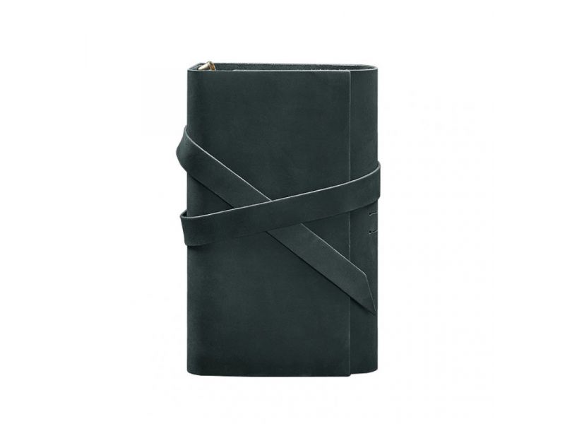 Кожаный блокнот (Софт-бук) 1.0 зеленый, фото 5