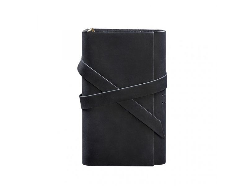 Кожаный блокнот (Софт-бук) 1.0 синий, фото 5