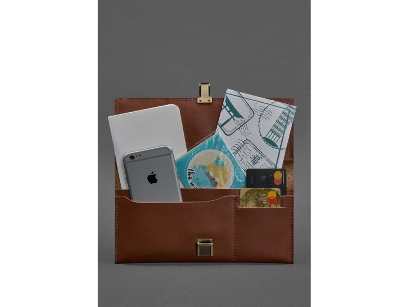 Кожаный тревел-кейс Journey 2.0 светло-коричневый, фото 2