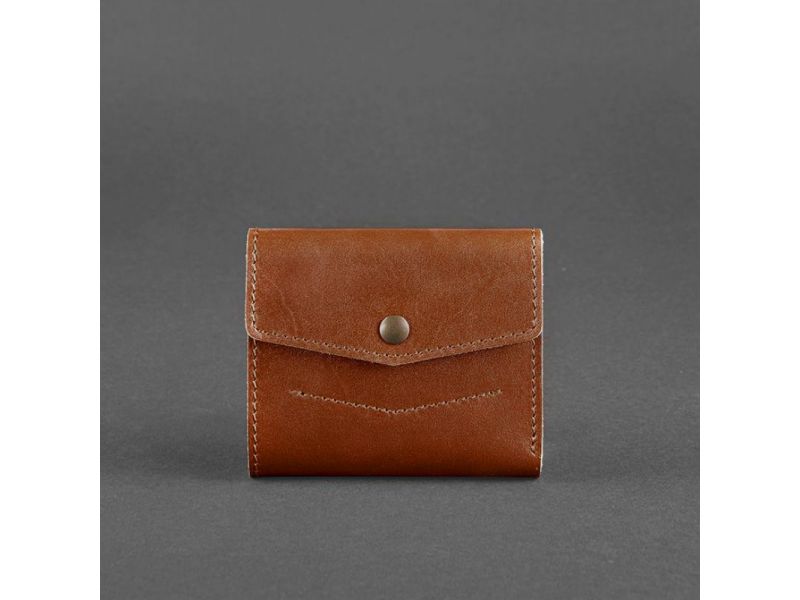 Кожаный кошелек 2.1 светло-коричневый, фото 9