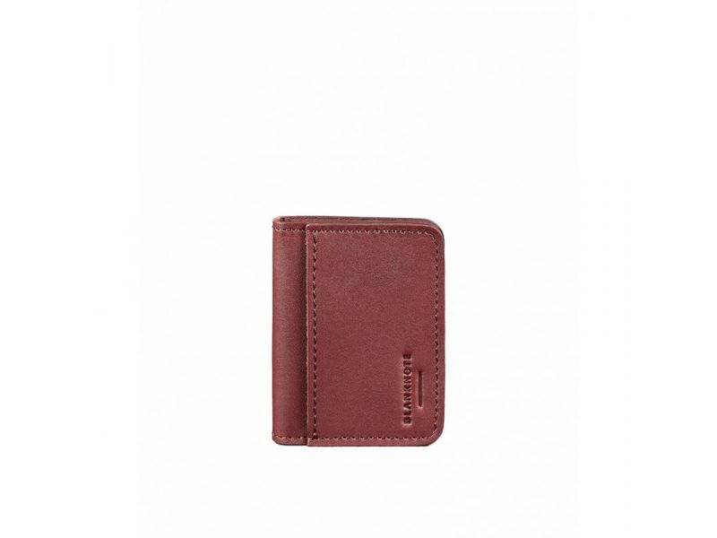 Женская кожаная обложка для ID-паспорта и водительских прав 4.0 бордовая, фото 6