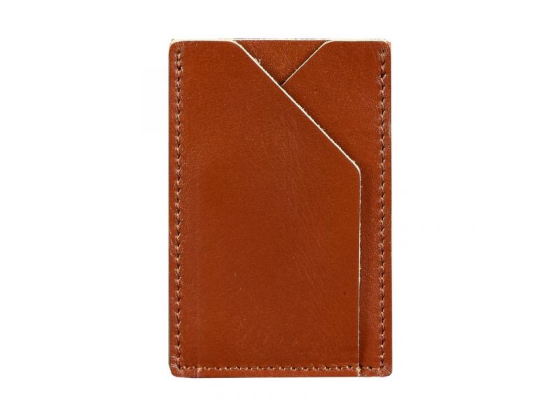 Кожаный кард-кейс 8.0 светло-коричневый, фото 7