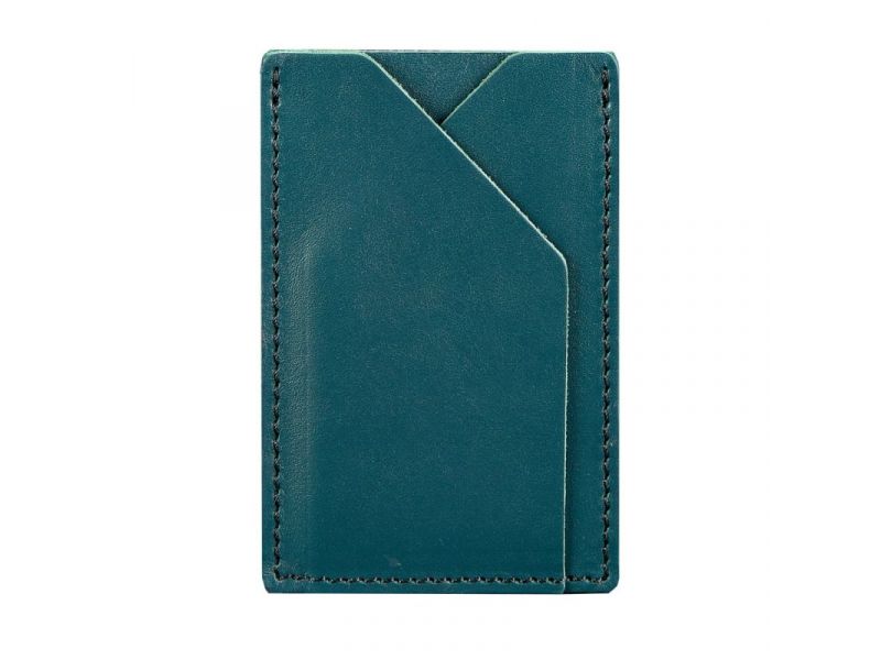Женский кожаный кард-кейс 8.0 зеленый, фото 7