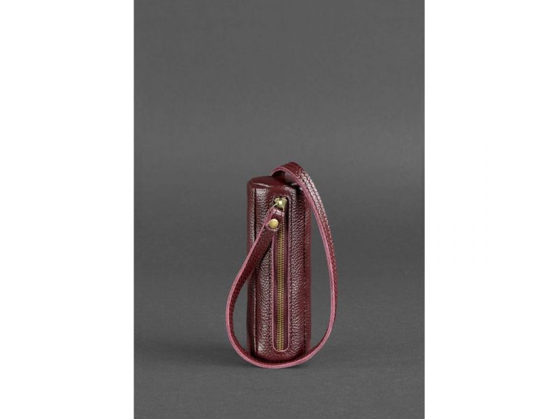 Женская кожаная ключница 3.0 Тубус Марсала, фото 1