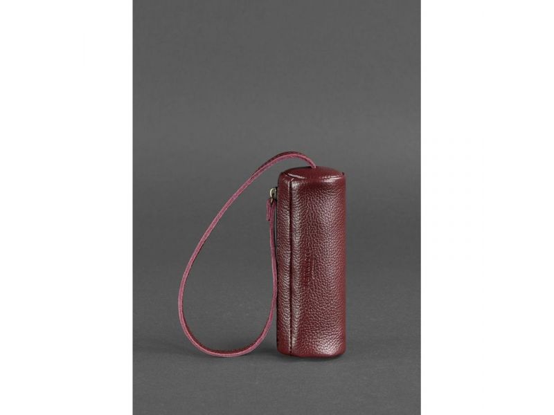 Женская кожаная ключница 3.0 Тубус Марсала, фото 3