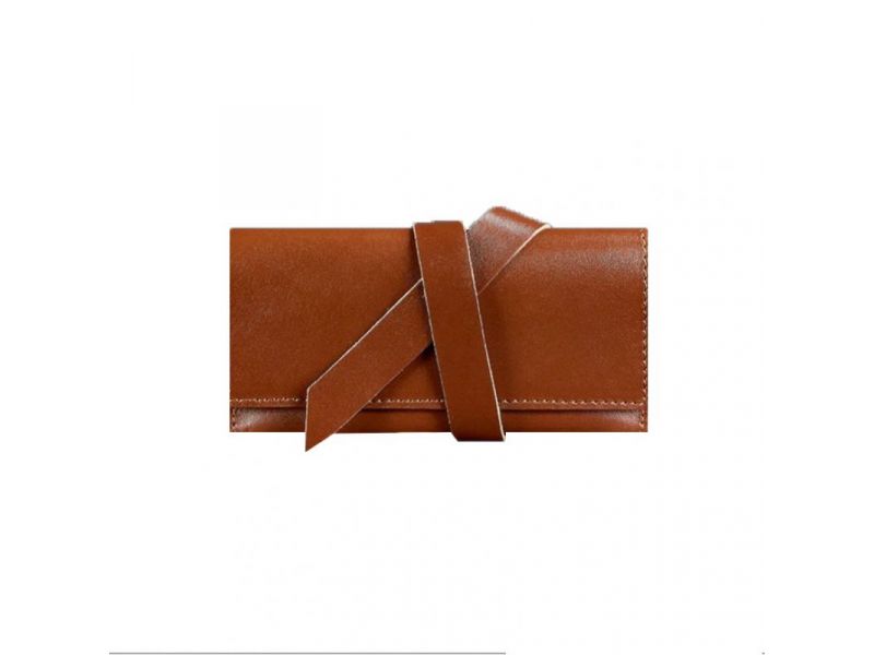 Кожаный кисет для табака 1.0 светло-коричневый Краст, фото 6