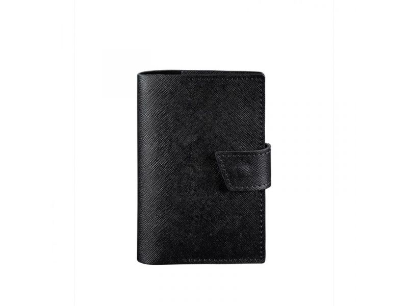 Кожаная обложка для паспорта 4.0 черная Blackwood, фото 6