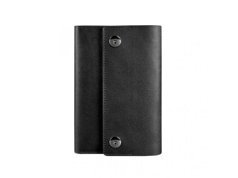 Кожаный блокнот (Софт-бук) 5.0 черный, фото 7