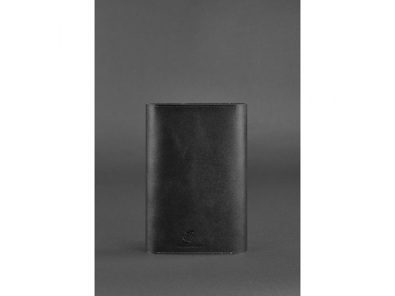 Кожаный блокнот (Софт-бук) 5.0 черный, фото 5