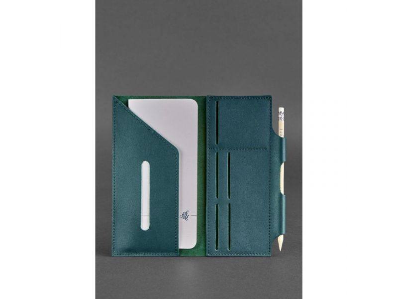 Кожаный тревел-кейс 3.0 зеленый, фото 3