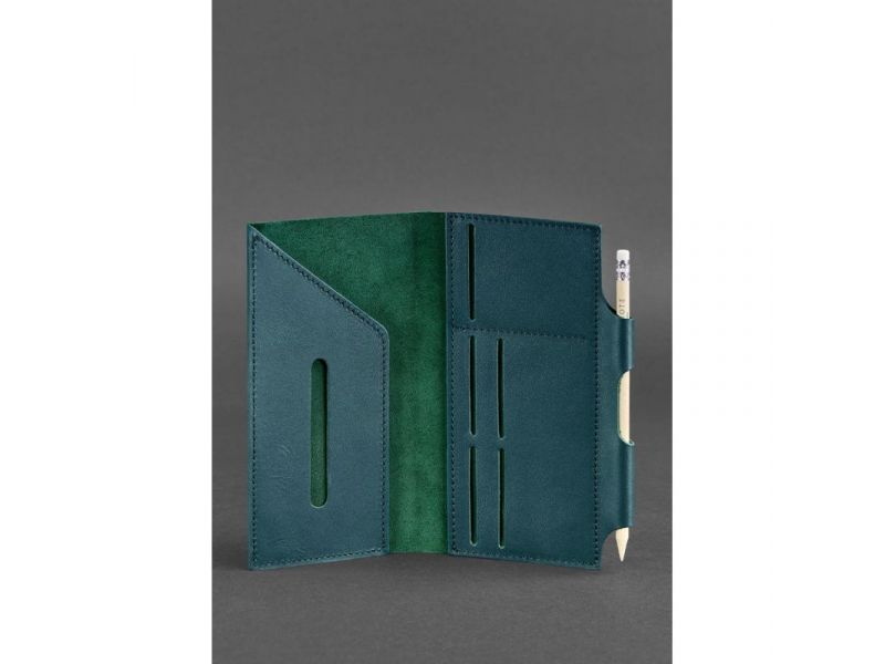 Кожаный тревел-кейс 3.0 зеленый, фото 4