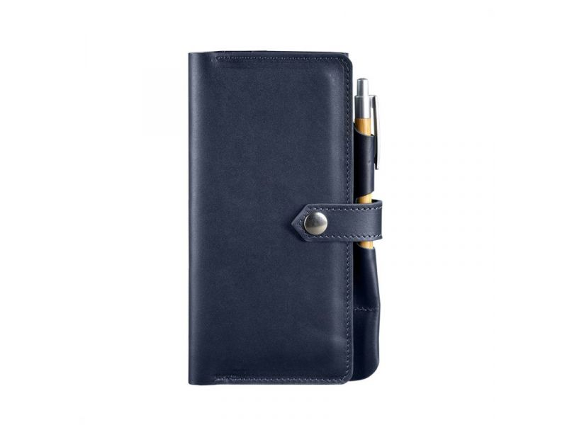 Кожаный тревел-кейс 4.0 Темно-синий, фото 6