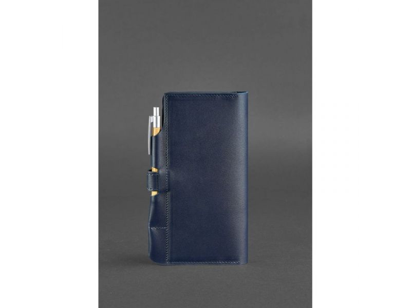 Кожаный тревел-кейс 4.0 Темно-синий, фото 4