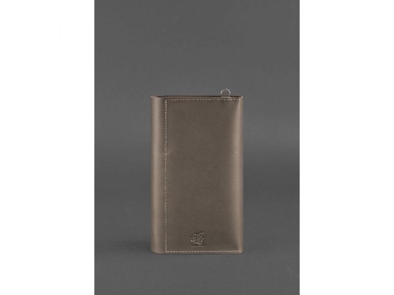 Кожаный клатч-органайзер (Тревел-кейс) 5.0 темно-бежевый, фото 4