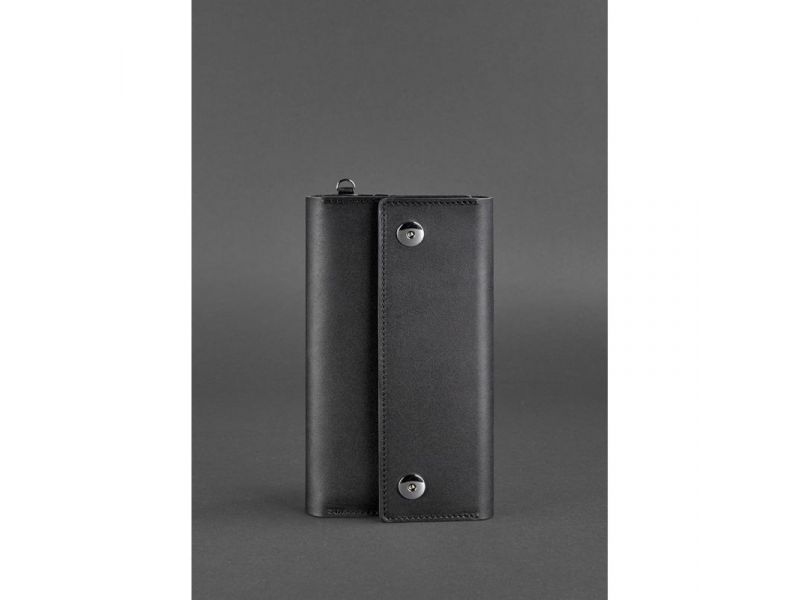 Кожаный клатч-органайзер (Тревел-кейс) 5.0 черный, фото 1