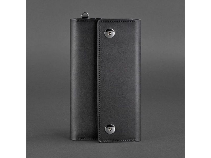 Кожаный клатч-органайзер (Тревел-кейс) 5.0 черный, фото 6