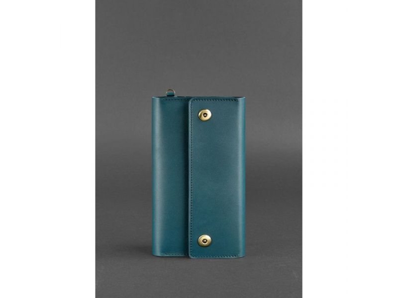 Кожаный клатч-органайзер (Тревел-кейс) 5.0 зеленый, фото 1