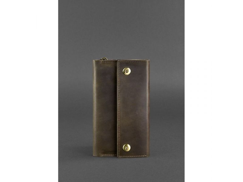 Кожаный клатч-органайзер (Тревел-кейс) 5.0 темно-коричневый, фото 1