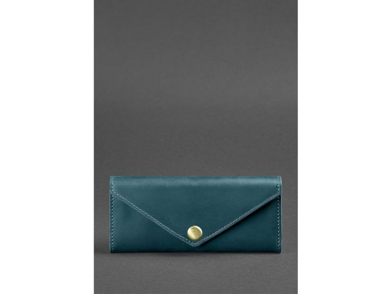 Женский кожаный кошелек Керри 1.0 зеленый, фото 1