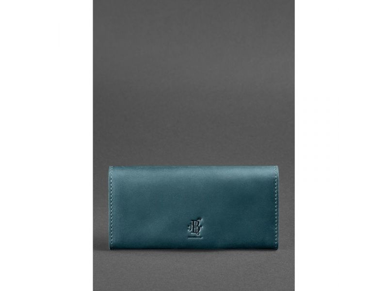 Женский кожаный кошелек Керри 1.0 зеленый, фото 4