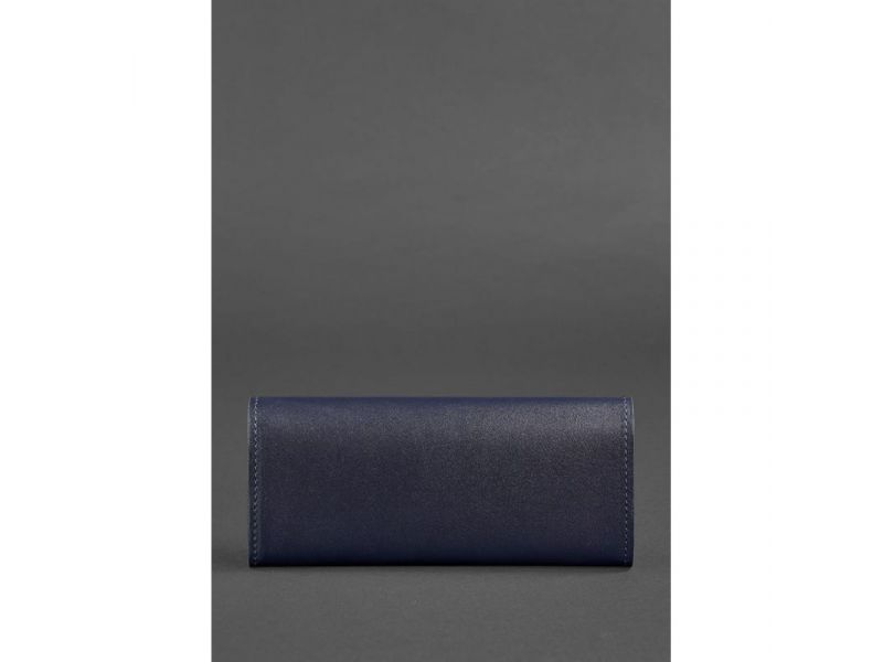 Женский кожаный кошелек Керри 1.0 темно-синий, фото 4