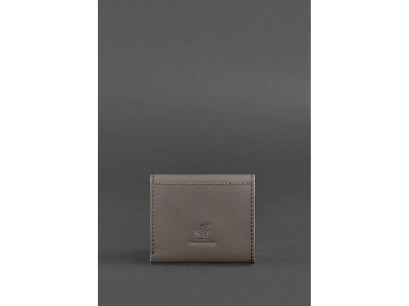 Женский кожаный кошелек 2.1 темно-бежевый, фото 4