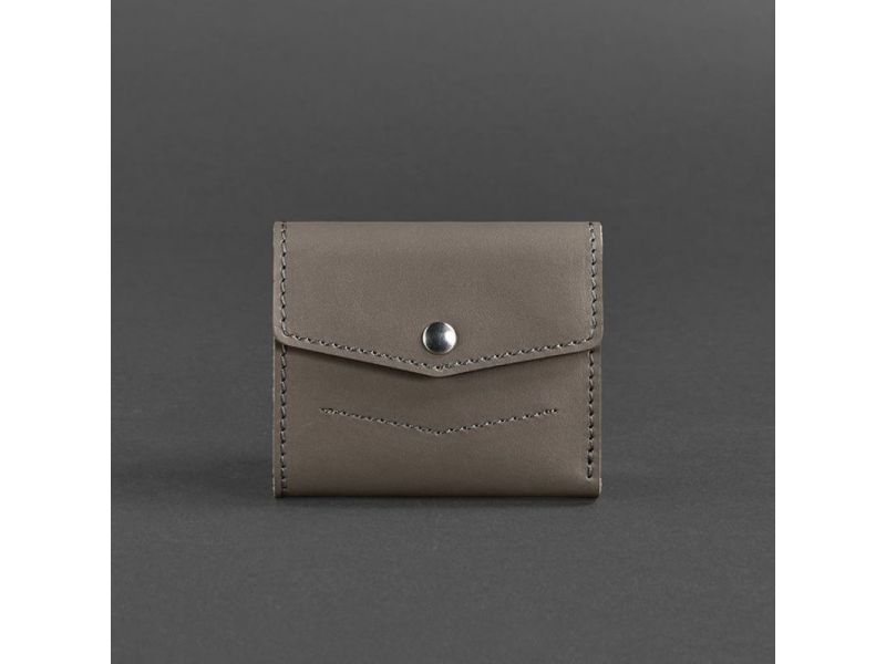 Женский кожаный кошелек 2.1 темно-бежевый, фото 5