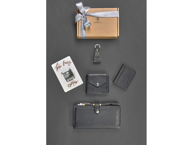 Набор кожаных аксессуаров для путешественника Дублин (кожа crazy horse), фото 2