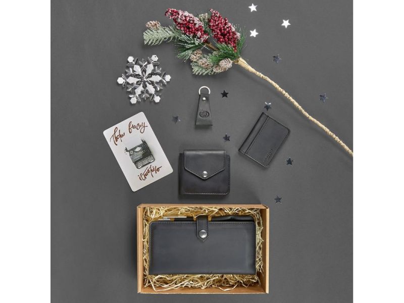 Набор кожаных аксессуаров для путешественника Дублин (кожа crazy horse), фото 3