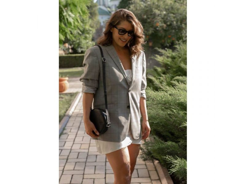 Кожаная круглая женская сумка Бон-Бон Krast черная, фото 6