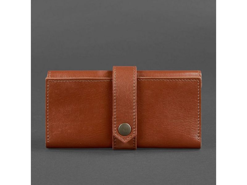 Кожаное портмоне 3.0 светло-коричневое, фото 5