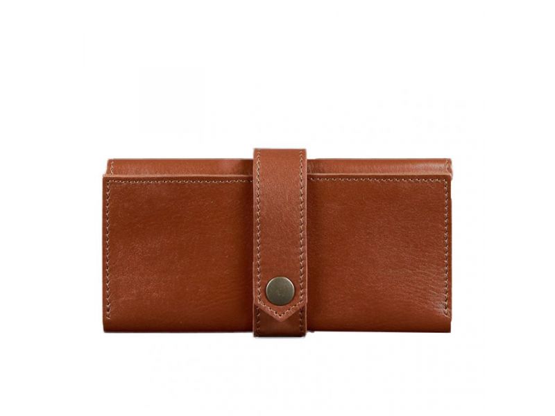 Кожаное портмоне 3.0 светло-коричневое, фото 6