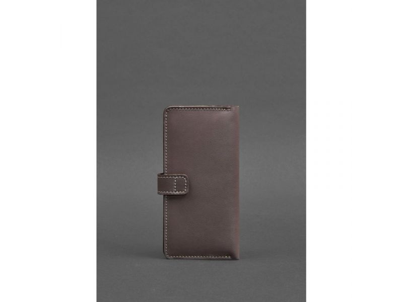 Кожаное женское портмоне 7.0 темно-бежевое, фото 5