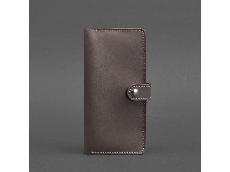 Кожаное женское портмоне 7.0 темно-бежевое, фото 6